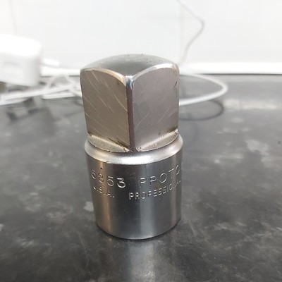 Proto Teilenummer 5853 professioneller Adapter, hergestellt in den USA NEU 3/4  F-X-1  M SKU312748