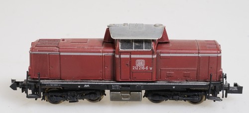(0852) Minitrix Spur N Diesellok BR 212 216-6 ohne OVP defekt | Condition: Gebraucht