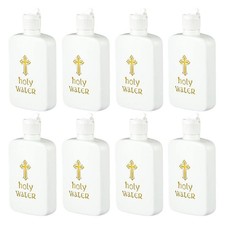 BolianOvi 8Pcs Holy Water Bottles Holy Water Empty Containers 100ml Holy Wate...