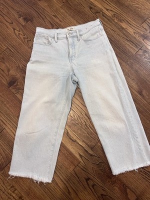 29P Madewell Women's Perfect Vintage Wide-leg Crop Jean
