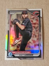 2024 Bowman Draft - Chrome Rhett Lowder #BDC-23 Refractor (RC)