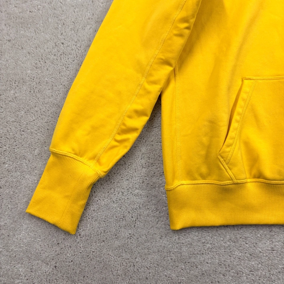 Sudadera con Capucha Nike Livestrong Para Mujer Talla Grande Amarillo Logo Terma Calce Bolsillos Foto 2 de 4