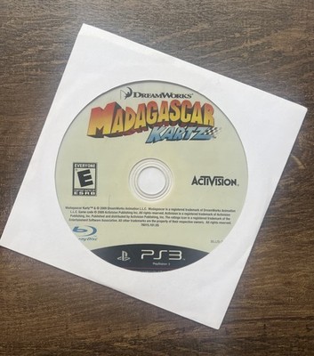 Madagascar Kartz (Sony PlayStation 3, PS3, 2009) Disc Only - Tested