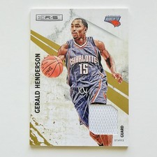 2010-11 Panini Rookies & Stars Gold Materials 174/299 Gerald Henderson #37