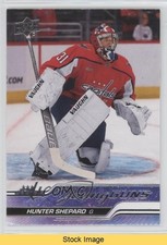 2023-24 Upper Deck Series 2 Young Guns Hunter Shepard #491 READ st2