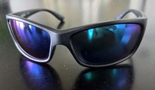 Costa Del Mar Jose Sunglasses Matte Black, Blue Mirror, Polarized