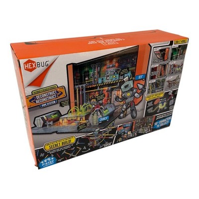 HexBug Junk Bots Revs Hideout Set 125 Piece Construction Set Brand New 10 Levels