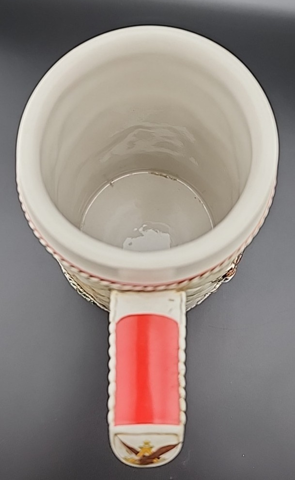 Anheuser Busch Budweiser CS63 Snow Capped Mountains Vintage 6 1/4" Stein 1985