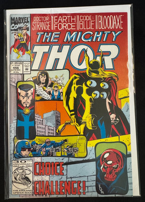 BIG Sale! The Mighty Thor #456 (Marvel Comics Late December 1992) - Vintage