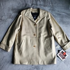 NWT Vintage 1990s Tibor Lambskin Leather Car Coat Blazer Thinsulate Mens L USA