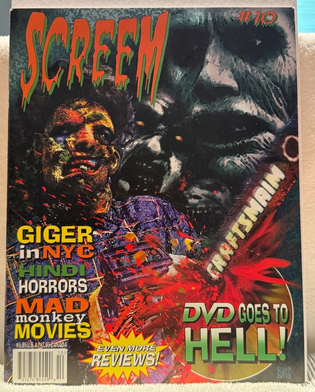 Screem #10 NM HIGH GRADE 1999 original issue - like Famous Monsters