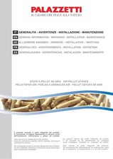 Manuale installazione caldaia pellet PALAZZETTI Ecofire Bianca Lux 12
