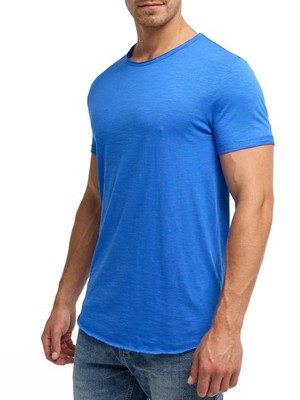 Indicode Herren T-Shirt Willbur-Herrenshirt Sommershirt Rundhalsausschnitt Shirt