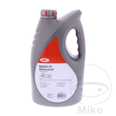 JMC Aceite de motor sintético para moto MAXX 2T 4L