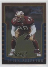 2000 Bowman Chrome Julian Peterson #226 7l6