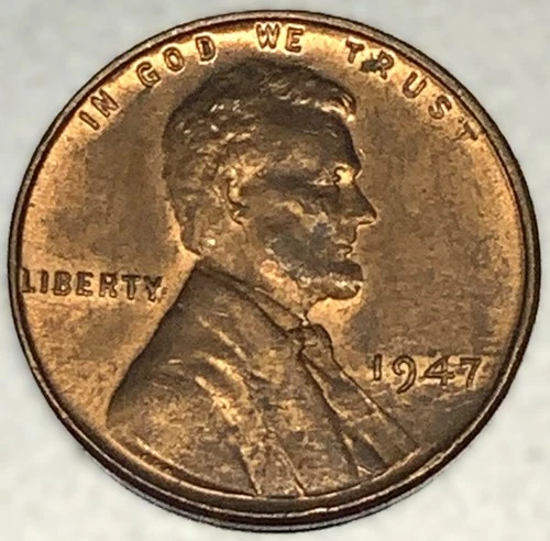 1947 P Lincoln Wheat Cent BU Uncirculated Mint State 1c Coin - 2427