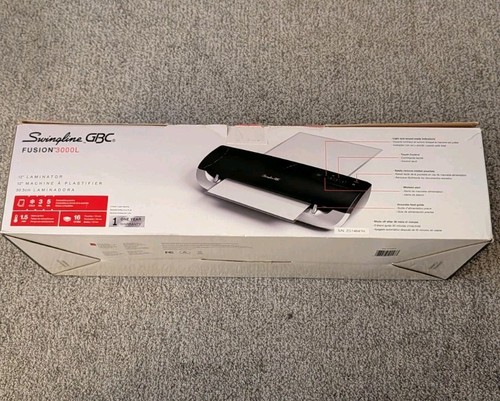 Swingline GBC Thermal Laminator Machine, Fusion 3000L, 12 Inch 3 or 5 Mil