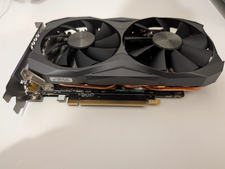 ZOTAC GeForce GTX 1070ti Mini Graphics Card 8GB GDDR5 (ZT-P10710G-10P) SFF - Image 2 of 4