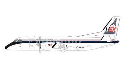 SAAB 340A Business Express 1:400 Flugzeug N749BA GeminiJets GJGAA2207 Pre Order