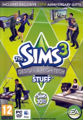 The Sims 3: Design and Hi-Tech Stuff UK · PC Spiel · Komplett · Blitzversand!