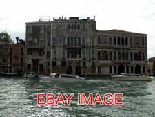 PHOTO  VENICE PALAZZO DA MULA MORISINI AND PALAZZO CENTANI  THE GRAND CANAL  VEN