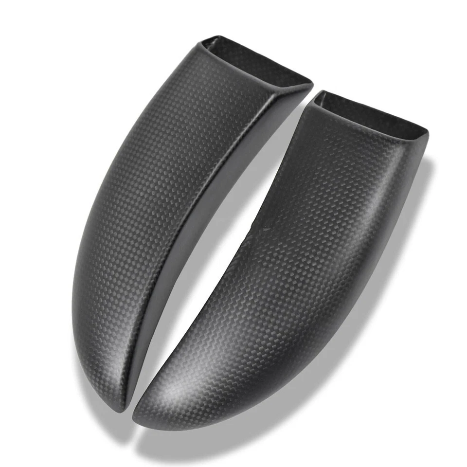 Conducto de aire de refrigeración de freno de fibra de carbono para Yamaha MT-10 2016-2020 YZF R6 2005-2016 Foto 4 de 4