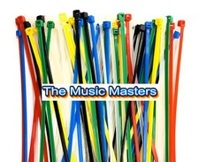 2000 Pack Assorted Colors 8 inch Wire Cable Ties Nylon Zip Tie Down Wraps Straps