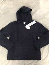 GAP KIDS Sleep Fleece Sweatshirt Hoodie Blue Galaxy M Medium 8 New NWT