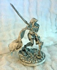 30mm Resin Kingdom Death Pinup Order Knight painted D D female fighter WH269 fig