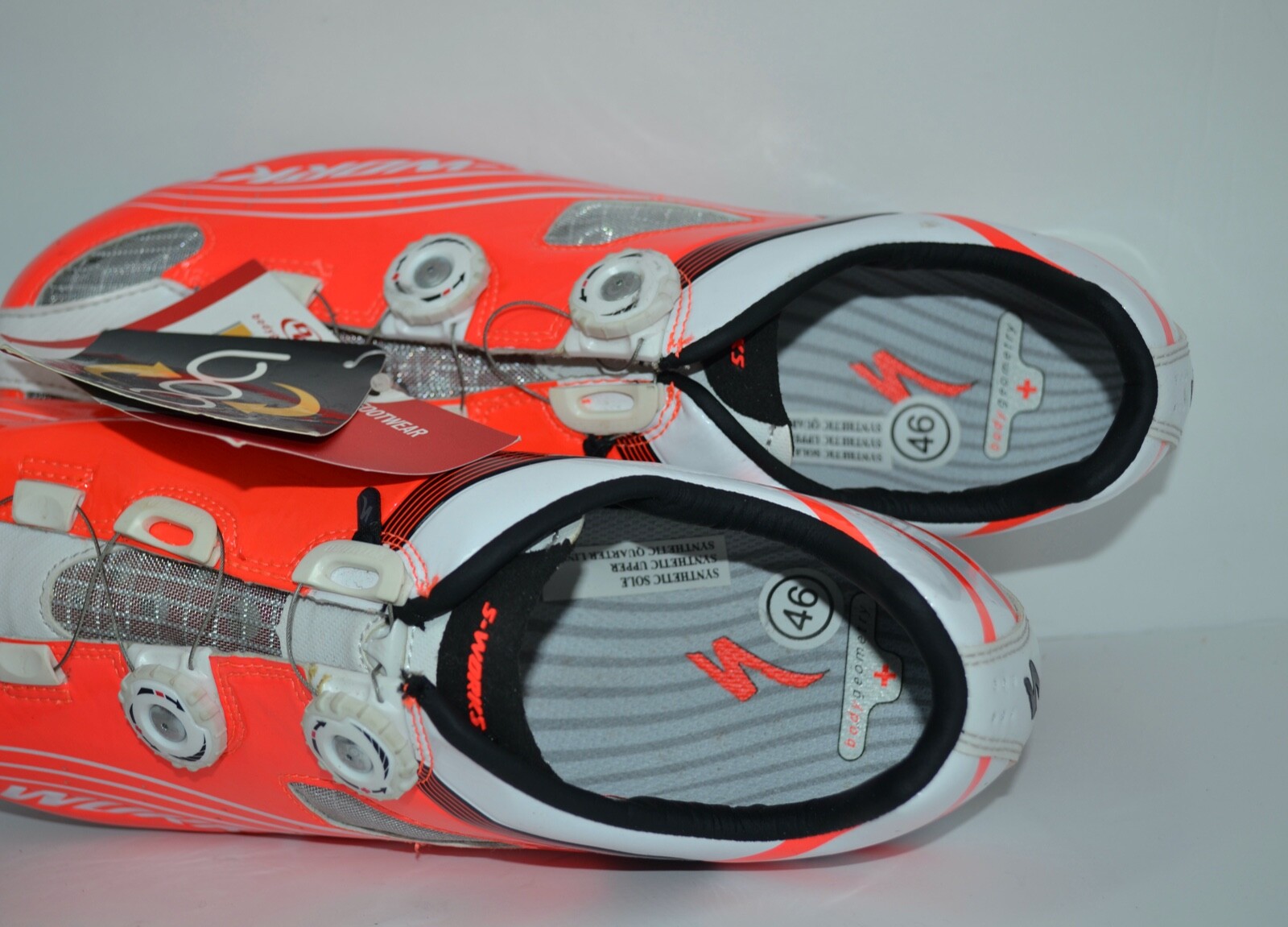 Specialized SWorks Road Cycling Shoe LimitedEd Carbon Fact Red Shoes