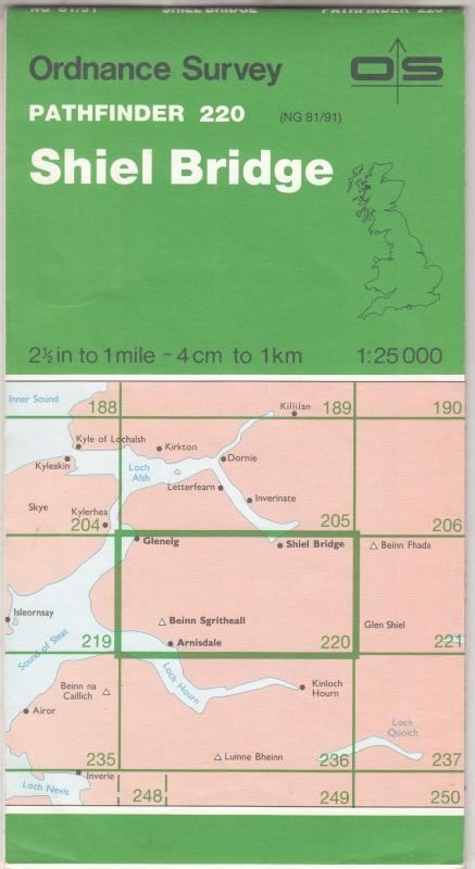 Shiel Bridge (Pathfinder Maps) : Ordnance Survey