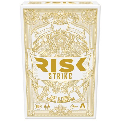 Hasbro Risk Strike Cards and Dice Game, Quick-Playing Strategy Card Game for 2-5