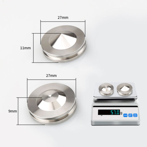 4 piezas Altavoz de audio Soporte Pies Acero Inoxidable Aislamiento de alta fidelidad Almohadilla base de picos - Imagen 4 de 12