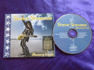 Steve Stevens Memory crash CD Digipak Magna Carta 2008 Brian Tichy  Doug Pinnick