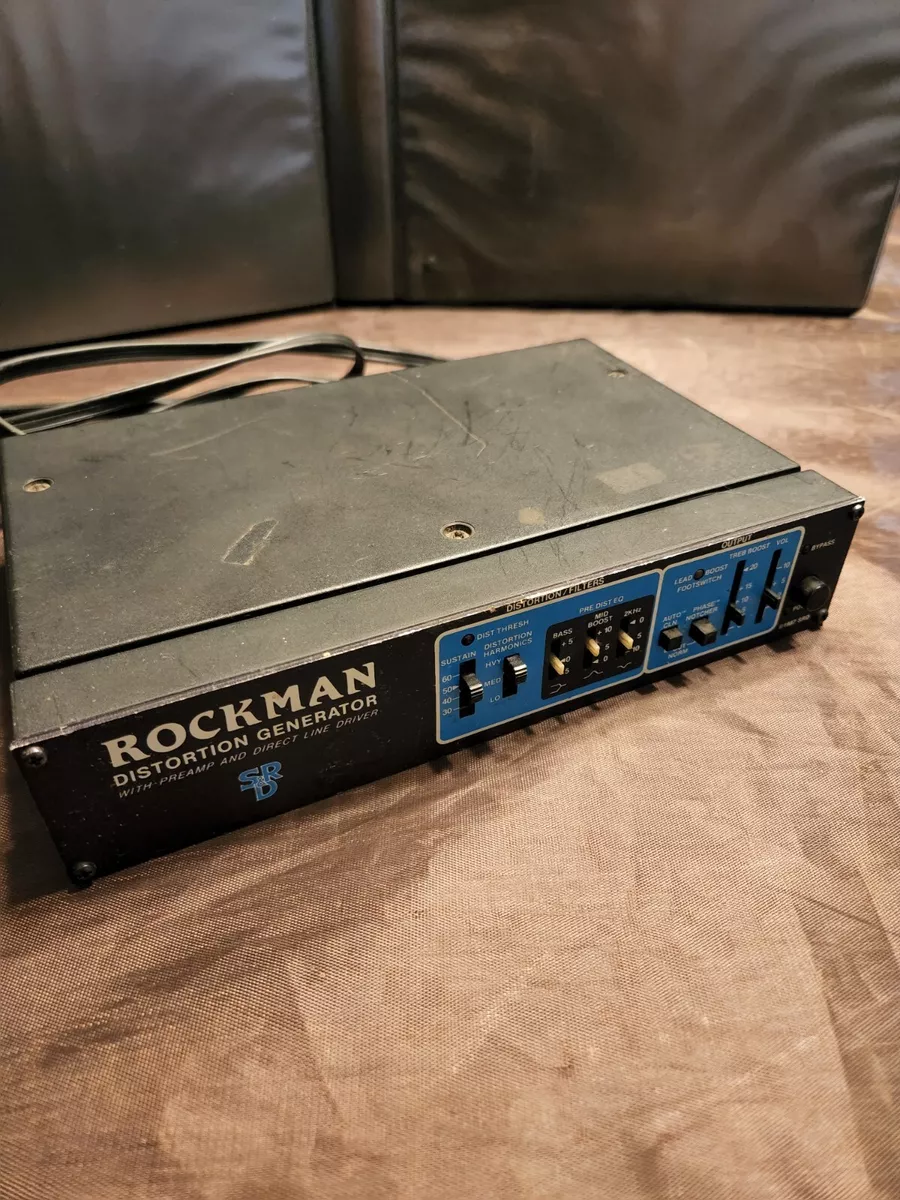 SR&D Rockman distortion generator Tom Scholz