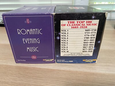 Top 100 Masterpieces of Classical Music & Romantic Evening 10 CD