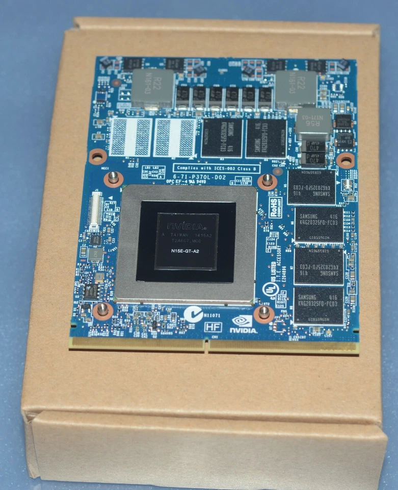Carte graphique graphique GTX 870m GTX870M 3Go Alienware m17x r3 r4 m18x r1 r2 - Photo 1/4