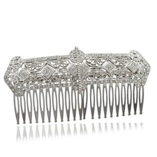 Desire Accessories Vintage Austrian Crystal Palace Bridal Haircomb