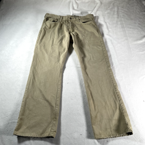 Pantalon vintage Abercrombie Fitch homme 34 bronzé an 2K toile extra lourde 34 x 32 - Photo 1 sur 22