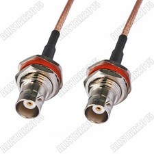 BNC Female to BNC Female Jack Bulkhead O-Ring Connector RF Coax Cable RG316