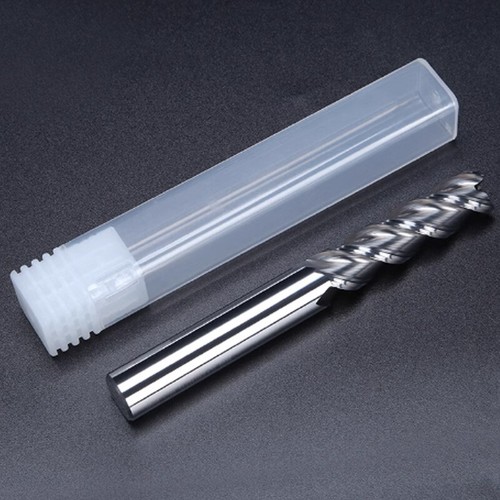 Punta per fresa in metallo duro 3 flauti HRC55° fine fresa CNC utensile per alluminio - Foto 4 di 11
