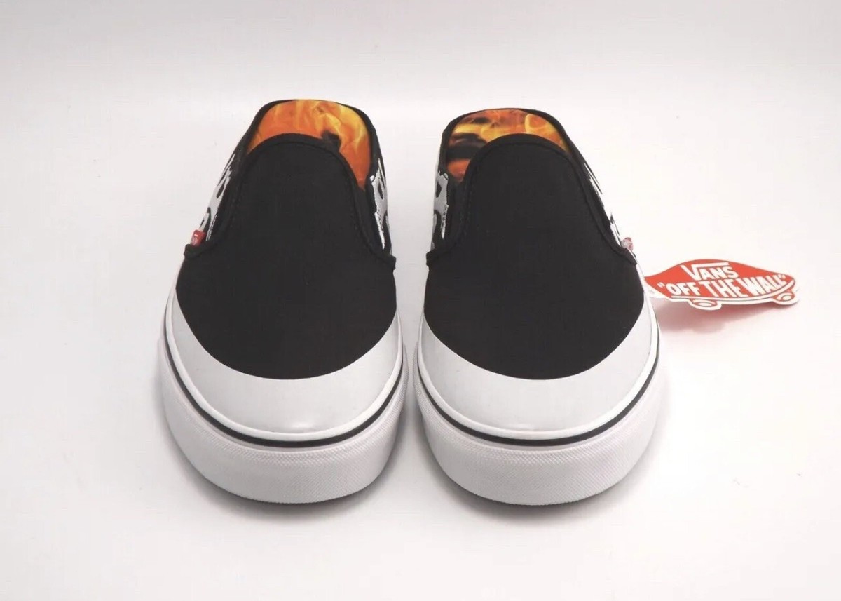 Vans Slip-on Mule Black White Asap Rocky Men display picture 1