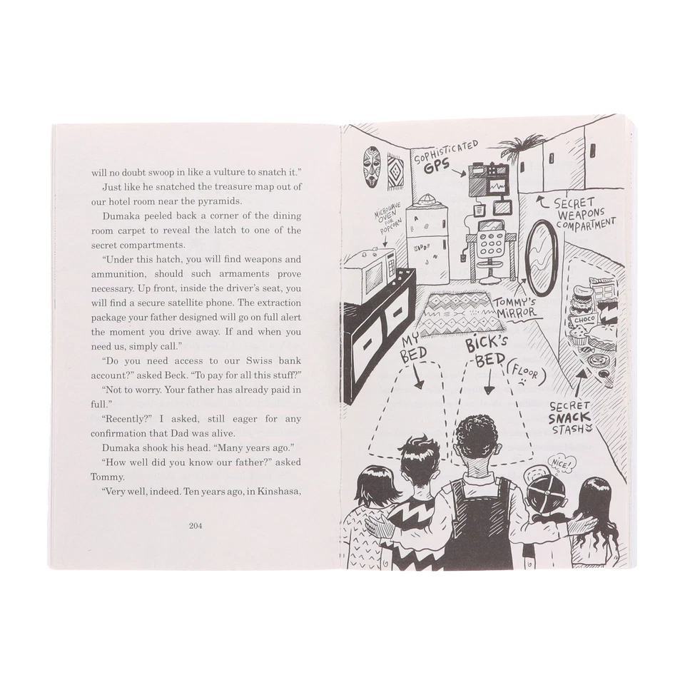 Middle School Treasure Hunters Series by James Patterson 5 Books Set -Paperback - Image 4 of 4