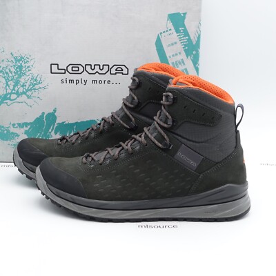 Size 9 Men's LOWA Malta GTX Mid Gore-Tex Waterproof Boots 310512-0937 Anthracite