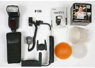 Canon Speedlite 580EX II Flash Kit with Stroboframe Barcket