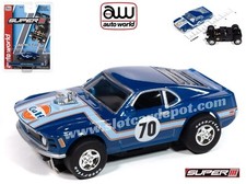 Auto World '70 Ford Mustang Boss Super lll 2024 Rel 3 Greatest Hits Slot Car 413
