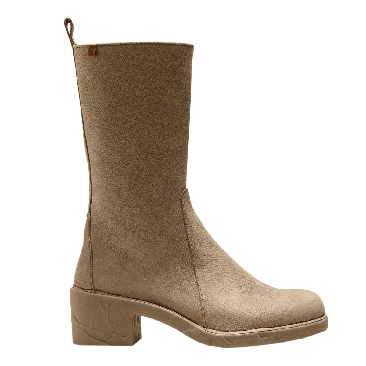 Bottes Chaussettes El Naturalista En Cuir Et Laine - Gris Bleu - Taille 37 (UK4) - Occasion En Super état