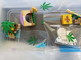 Lego Friends Bundle 41022 41025 41019 Bunny Turtle Building Blocks Spare Parts