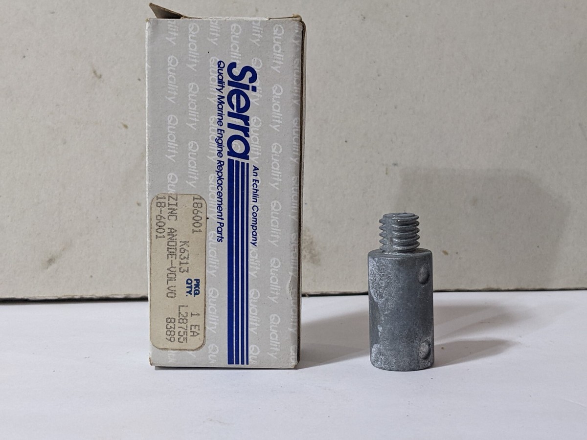 Sierra Zinc Anode for Saltwater Use, Volvo Penta Stern Drive 18