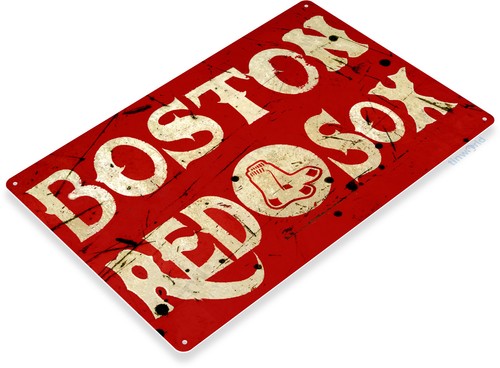 TIN SIGN Boston Red Sox, Sports, Fenway Park, Retro, Baseball Décor, A862 - Picture 2 of 3